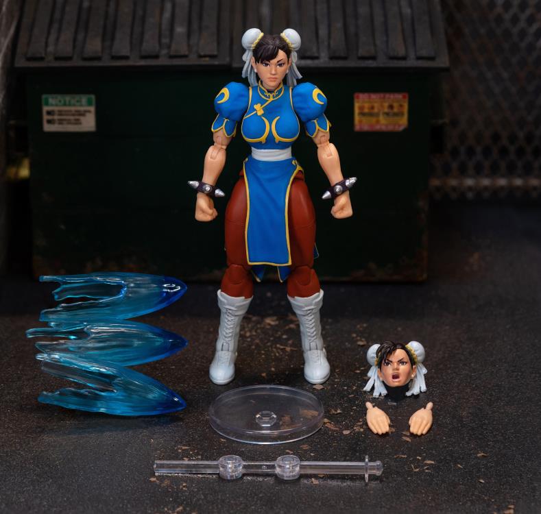 Jada Toys Street Fighter Chun-Li 1/12 Scale 5.75-Inch Plastic Action Figure - View 12