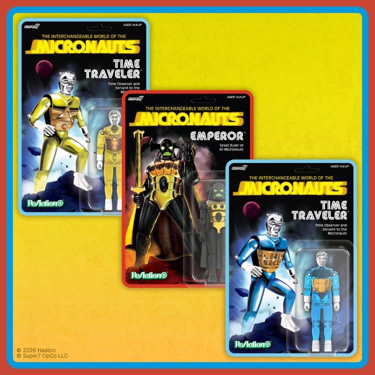 Super7 Micronauts ReAction+ The Emperor Action Figure - View 8