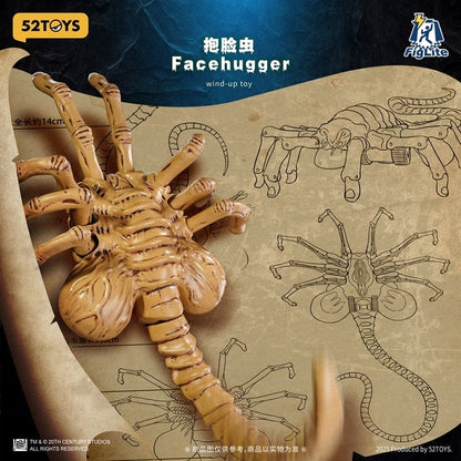 52Toys Alien FigLite Facehugger Wind-Up Toy in ABS and PVC - View 10