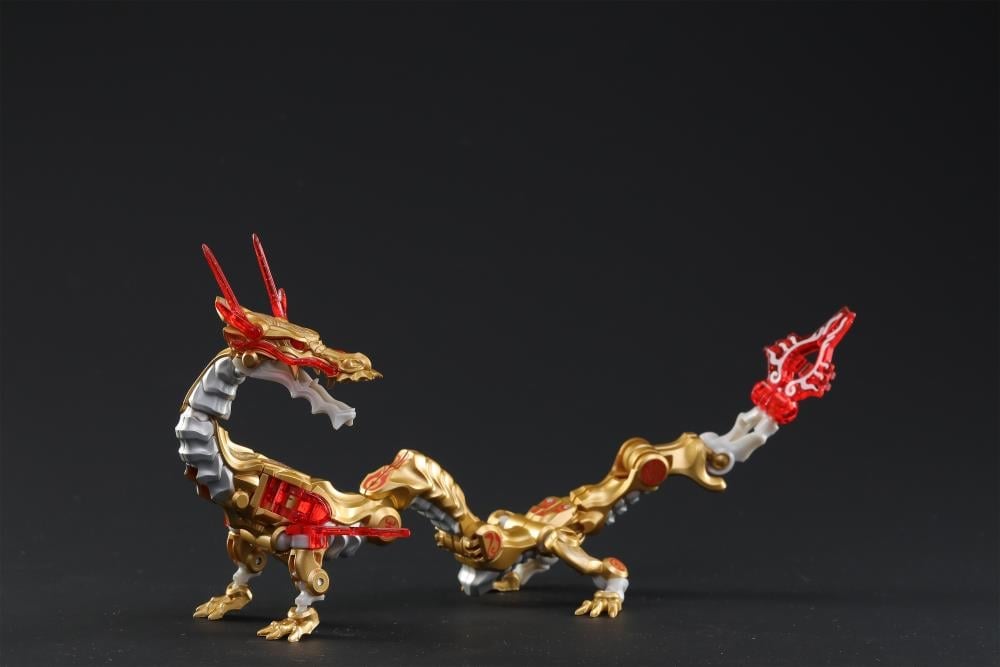 52Toys InfinityBOX IB-04 Golden Dragon Collectible (5.9-Inch) - View 4