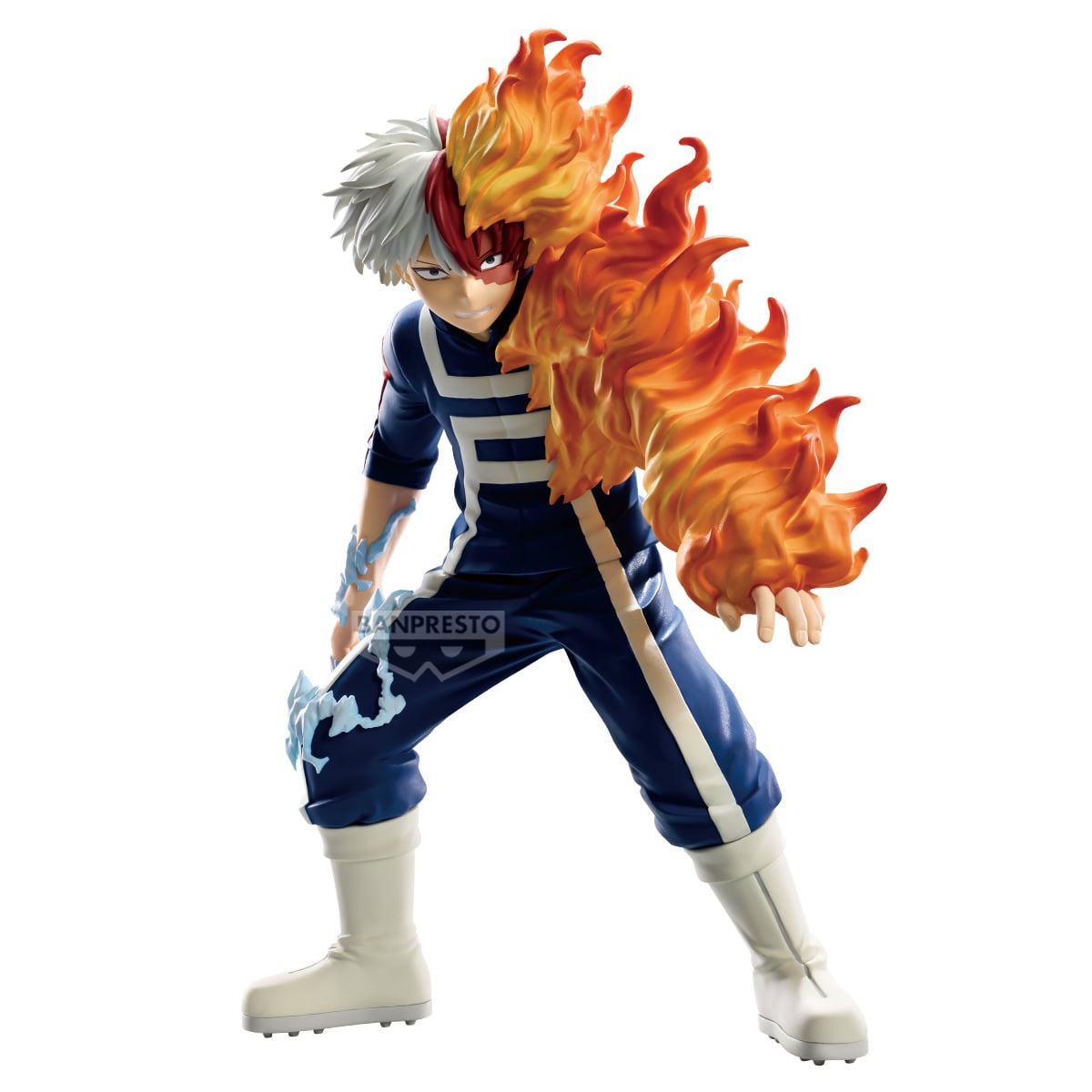 Bandai Banpresto My Hero Academia The Amazing Heroes Shoto Todoroki (Sports Festival Ver.) 7.1-Inch Figure - View 3