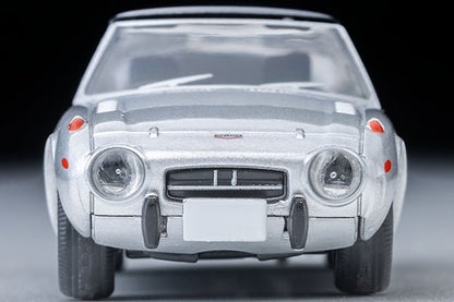 Tomytec Tomica Limited Vintage TLV-139c 1969 Toyota Sports 800 (Silver) with Custom Wheels 1/64 Scale Diecast Model - View 6