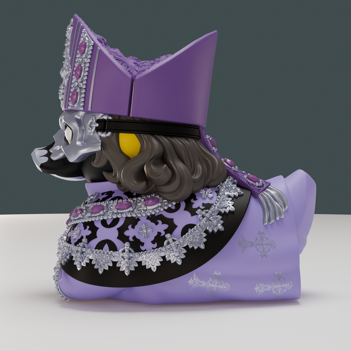 Numskull Ghost TUBBZ Papa V Perpetua Cosplaying Duck (Boxed Edition) 3.5-Inch - View 4