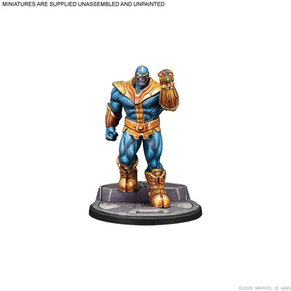 Atomic Mass Games Marvel: Crisis Protocol Thanos Ultimate Encounter Miniatures Set - View 5