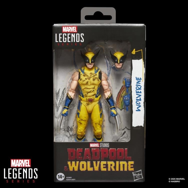 Hasbro Marvel Legends Deadpool & Wolverine Wolverine (Sleeveless) Action Figure - View 9
