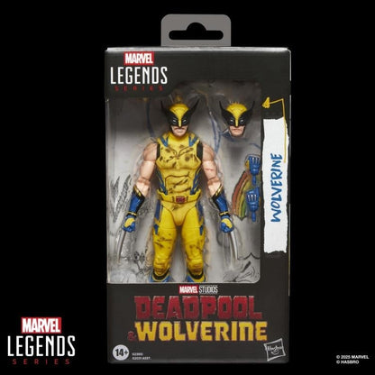 Hasbro Marvel Legends Deadpool & Wolverine Wolverine (Sleeveless) Action Figure - View 9