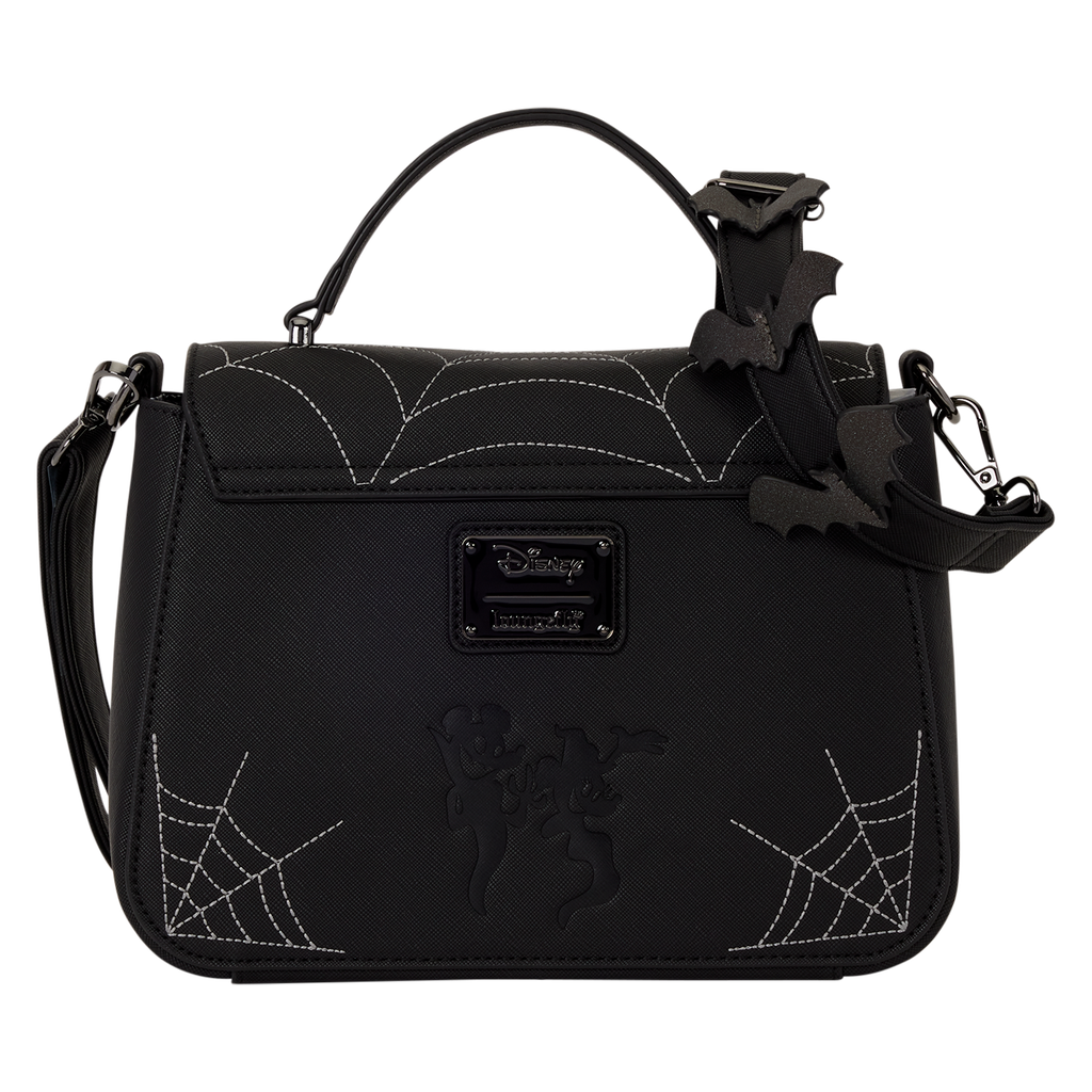 Loungefly Disney Mickey & Minnie Spiderweb & Bats Crossbody Bag - View 4