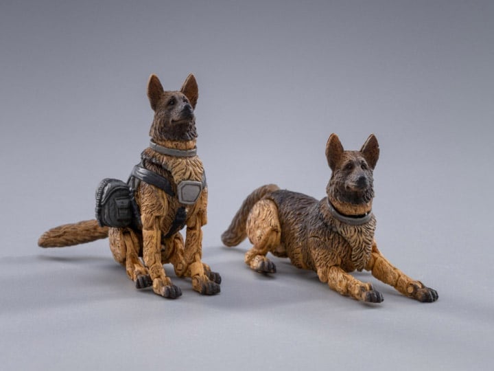 JoyToy Military Dog 1/18 Scale Plastic Animal Figure - View 2