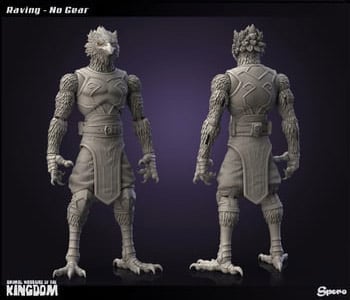 Spero Studios Animal Warriors of The Kingdom Primal Collection Series 2 Raving Figure - View 10