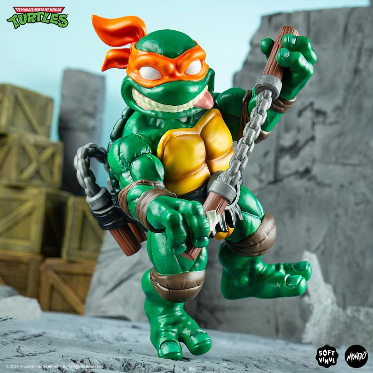 Mondo Teenage Mutant Ninja Turtles Michelangelo 8-Inch Soft Vinyl Action Figure - View 4
