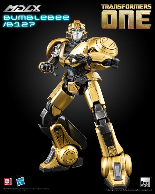 threezero Transformers: One MDLX Articulated Figure Series Bumblebee/B127 5-Inch Action Figure - View 5