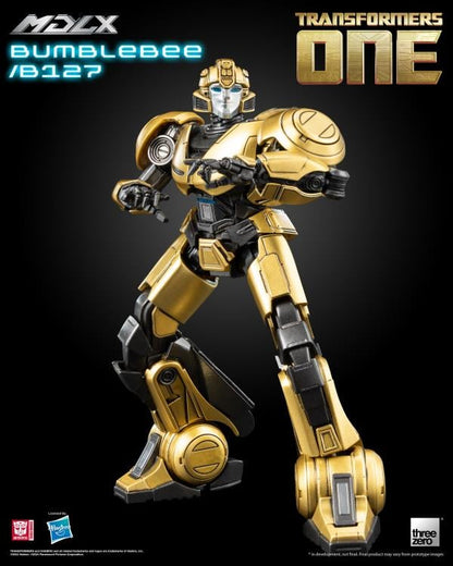 threezero Transformers: One MDLX Articulated Figure Series Bumblebee/B127 5-Inch Action Figure - View 5