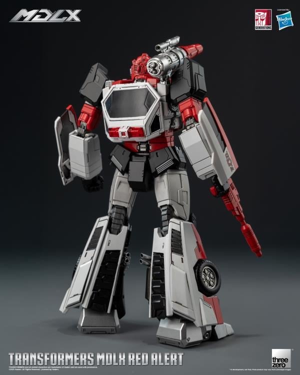 threezero Transformers MDLX Articulated Figure Series Red Alert 5.9-Inch Action Figure - View 7