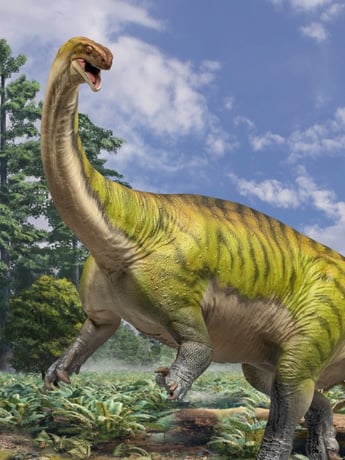 PNSO Prehistoric Art Models Yiran the Lufengosaurus PVC Dinosaur Figure