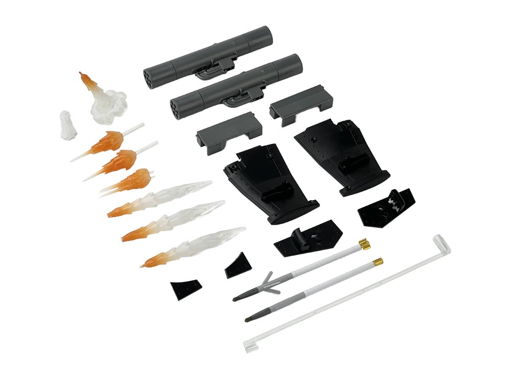 Fans Hobby VEA-02 Rocket Launcher Set 1/12 Scale Plastic Accessory Set - View 2