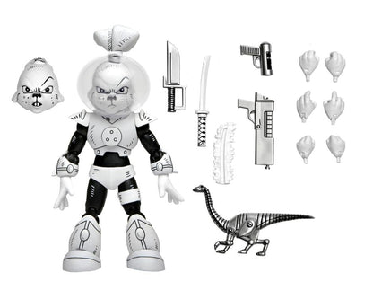 NECA Usagi Yojimbo Space Usagi Yojimbo (Black and White Ver.) Action Figure - View 14