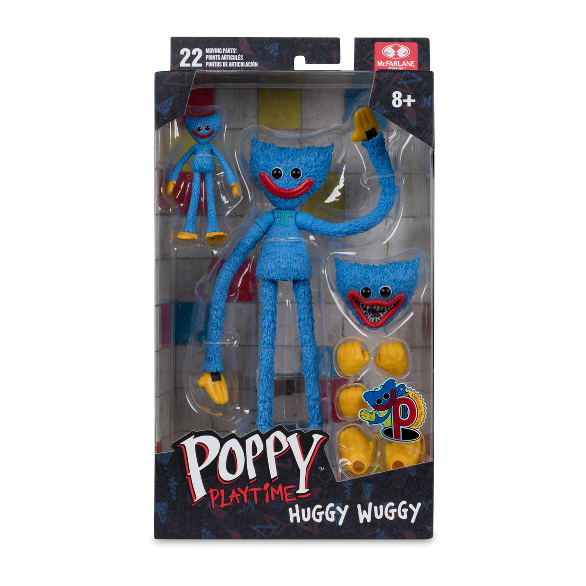 McFarlane Toys Poppy Playtime Huggy Wuggy (Classic) Plastic Action Figure - View 14