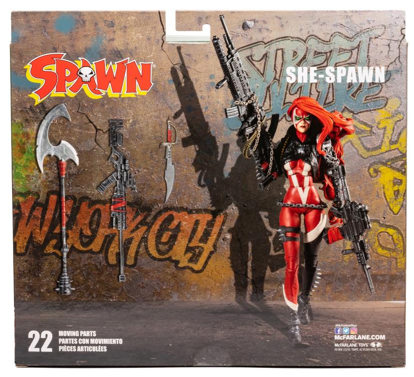 McFarlane Toys Spawn's Universe She-Spawn Deluxe PVC Action Figure from Spawn - View 12