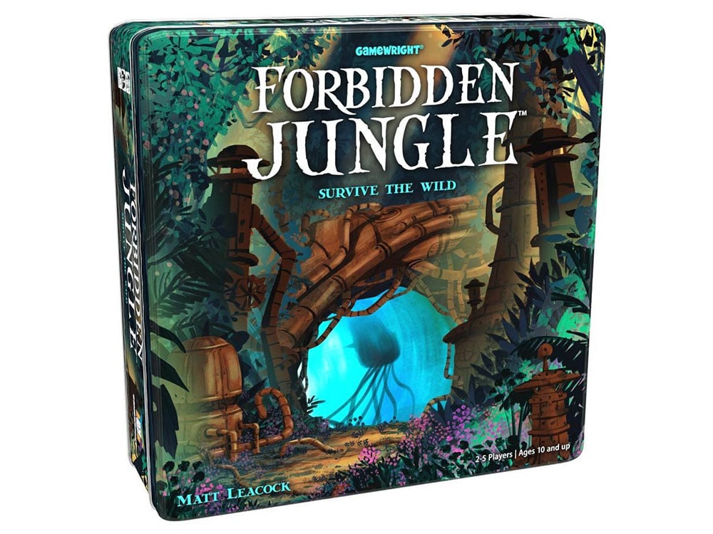 Gamewright Forbidden Jungle Board Game, Forbidden Series - View 2