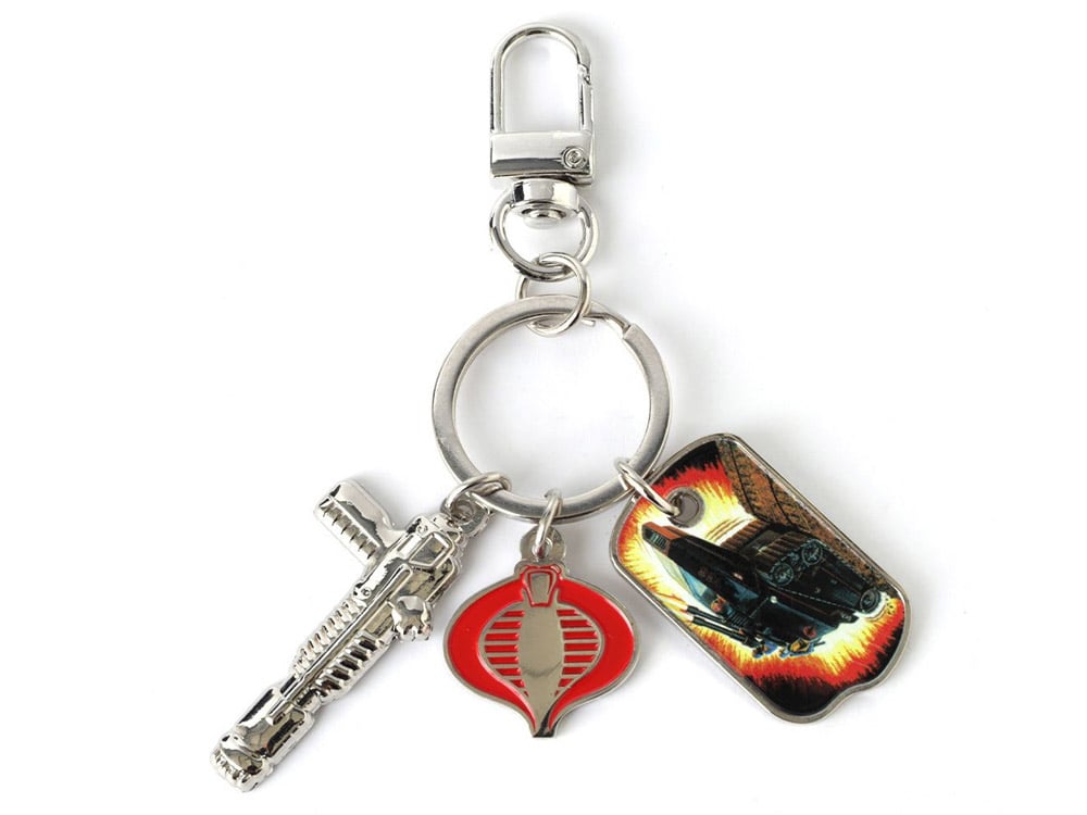 Pintrill G.I. Joe Cobra Weapons Metal Keychain, 3-Inch - View 2