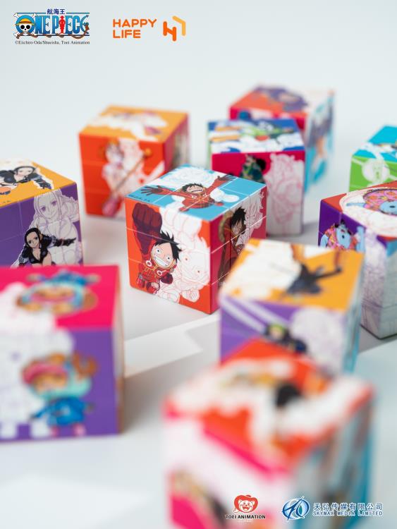 Happy Life One Piece Puzzle Cube Blind Box of 10 Random Cubes - View 6
