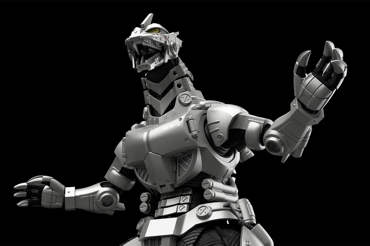 Aoshima Godzilla Against Mechagodzilla Kiryu 9.5-Inch Model Kit (Reissue) - View 14