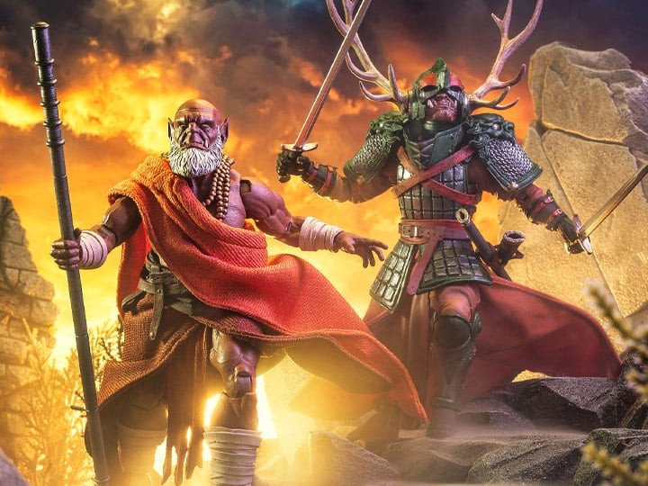 Four Horsemen Mythic Legions The Legend of Gasspparr & Gawrychh LegionsCon 2024 Exclusive Action Figure Two-Pack - View 2
