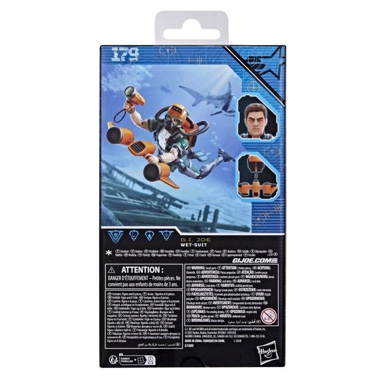 Hasbro G.I. Joe Classified Series #179 Wet-Suit Action Figure - View 13