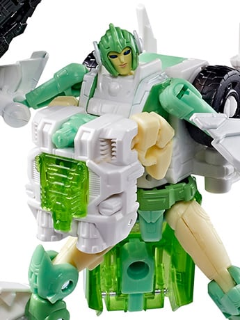 Hasbro Transformers War for Cybertron: Siege Deluxe Class Autobot Greenlight with Dazzlestrike Action Figure Set