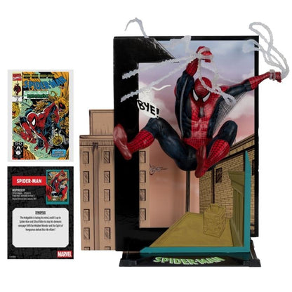 McFarlane Toys Marvel Comics Spider-Man (Spider-Man #6 Ver. 2) 1/10 Scale Action Figure - View 6