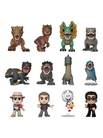 Funko Jurassic Park Mystery Minis Box of 12 Random 3-Inch Vinyl Figures