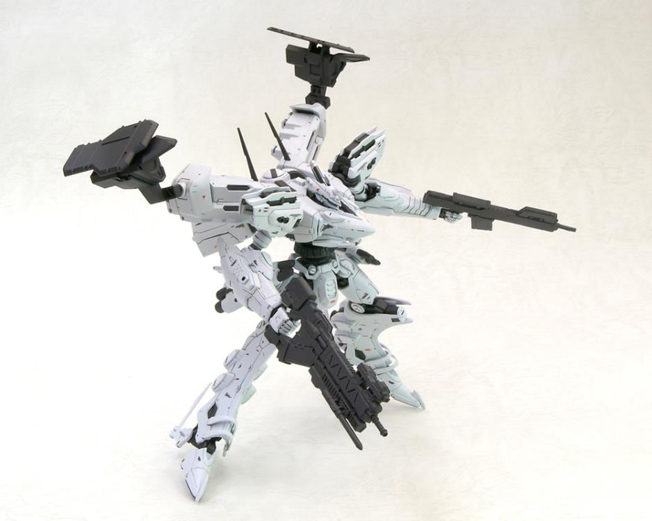 Kotobukiya Armored Core Variable Infinity Lineark White Glint & V.O.B. 1/72 Scale Model Kit Set (Reissue) - View 6