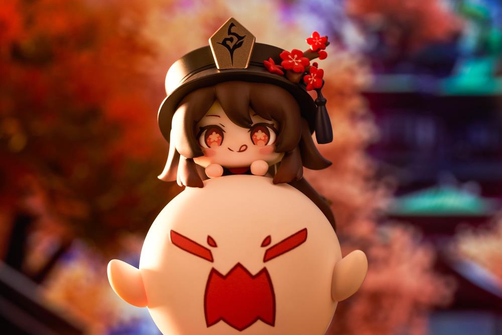 Apex Genshin Impact Hu Tao Springy Chibi Figure 4-Inch - View 7