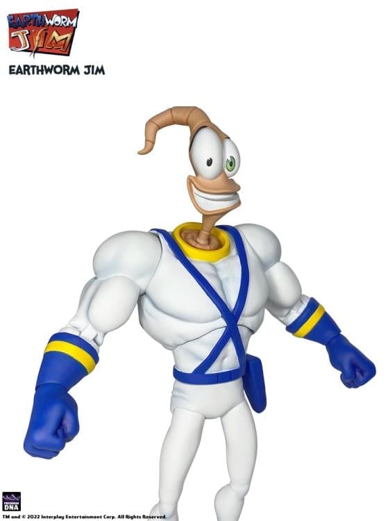 Premium DNA Earthworm Jim 6-Inch 1/12 Scale Figure - View 16