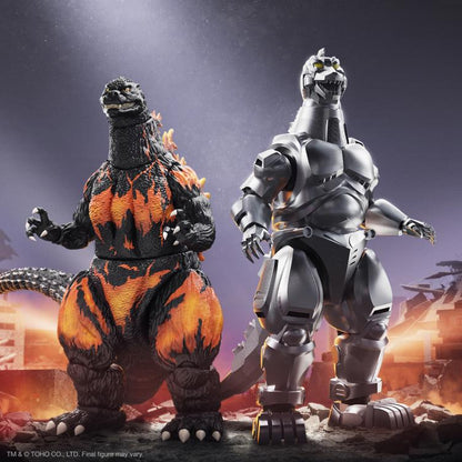 Super7 Godzilla vs. Destroyah ULTIMATES! Burning Godzilla (1995) 14-Inch Action Figure - View 7