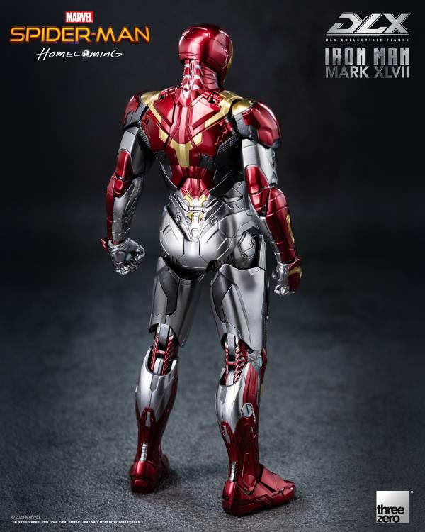 threezero Spider-Man: Homecoming DLX Iron Man Mark 47 1/12 Scale Action Figure - View 4