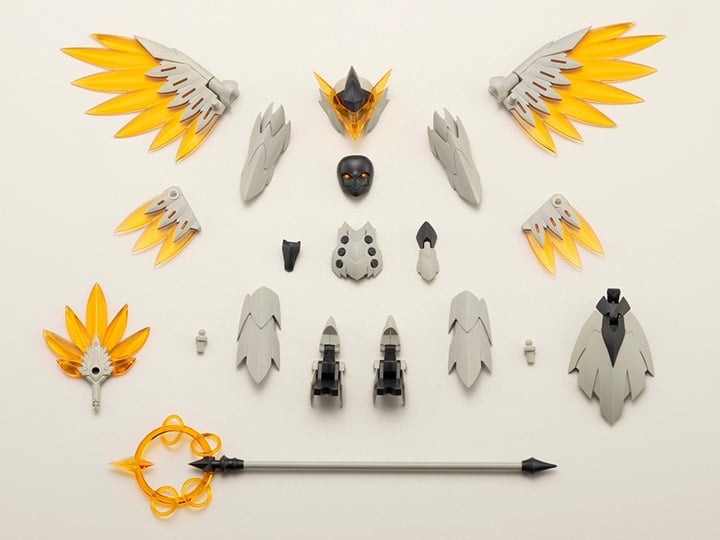 Kotobukiya Megalomaria Unlimited Universe Metamorphose Unit Exarmor White Eagle Collectible - View 2