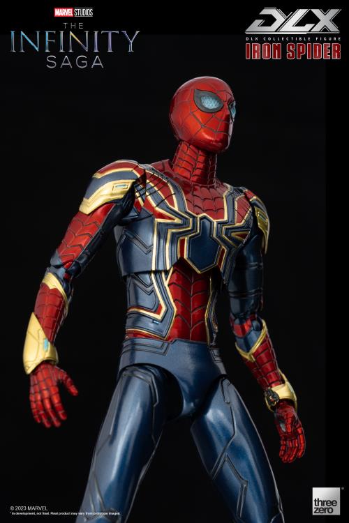 threezero Marvel Avengers: The Infinity Saga DLX Iron Spider 1/12 Scale 6.5-Inch Action Figure - View 3