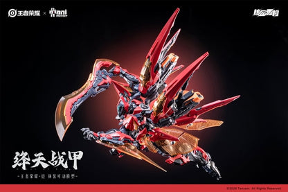 AniMester Honor of Kings Sun Kai (Crimson Sky Armor Ver.) 1/12 Scale Model Kit (With Bonus) - View 20