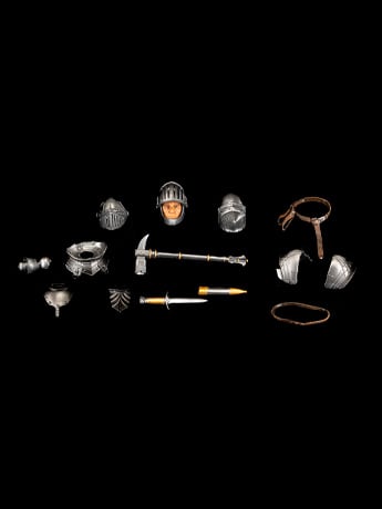 Four Horsemen Mythic Legions Reinforcements 3 Valiant Knight Add-On Accessory Set