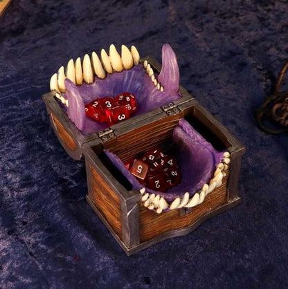 Nemesis Now Dungeons & Dragons Mimic 4.5-Inch Resin Dice Box - View 4