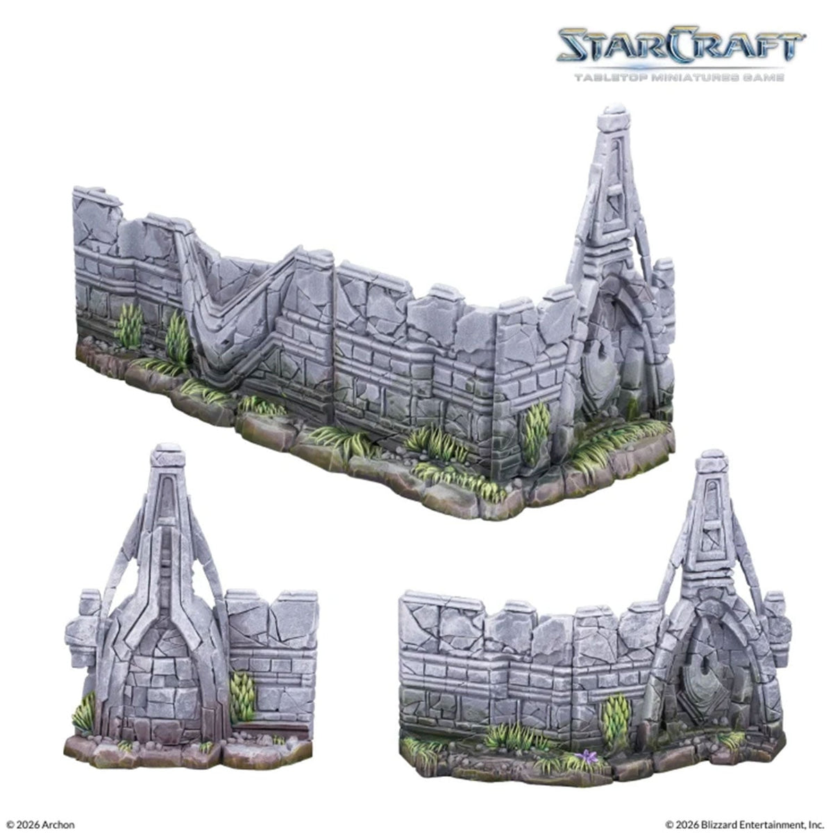 Archon Studios StarCraft The Miniatures Game Terrain Lost Temple Expansion Set - View 6