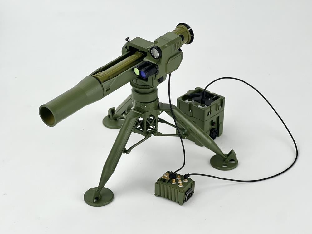 Fans Hobby VEA-01 Missile Launcher Set 1/12 Scale Plastic Accessory 4-Inch - View 3