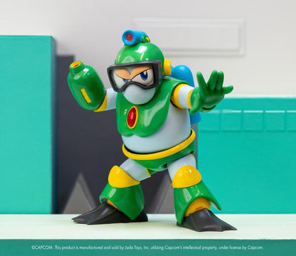 Jada Toys Mega Man Bubble Man Deluxe 1/12 Scale Action Figure - View 5