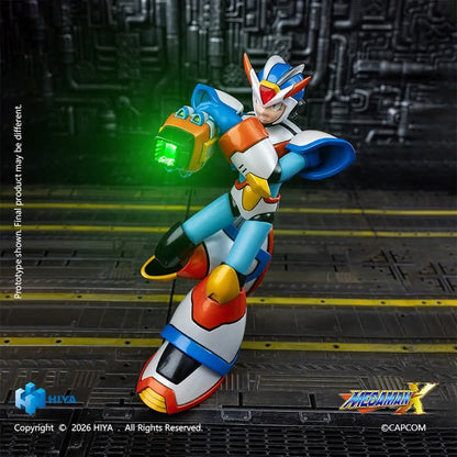 Hiya Toys Mega Man X Exquisite Basic X (Max Armor Ver.) 5.8-Inch Action Figure - View 7