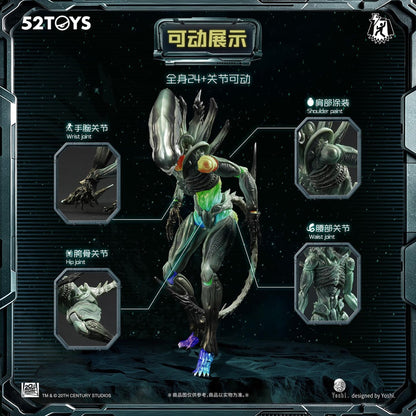 52Toys Alien Lightning Dance Series Xenomorph Special Edition 1/12 Scale 7-Inch Action Figure - View 8