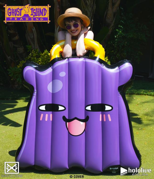 GHOST X GHOST Hololive Production T.A.K.O. Inflatable Pool Float with Takodachi - View 7
