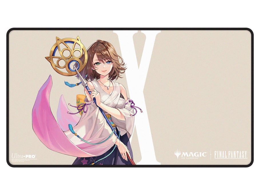 Ultra Pro Magic: The Gathering x Final Fantasy Yuna, Grand Summoner Stitched Edge Playmat - View 3