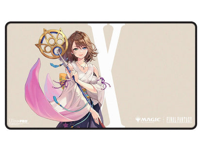 Ultra Pro Magic: The Gathering x Final Fantasy Yuna, Grand Summoner Stitched Edge Playmat - View 3