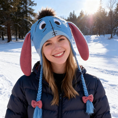 Bioworld Winnie the Pooh Eeyore Laplander Knit Cap - View 8